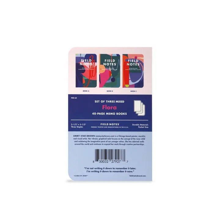 Field Notes Flora 3-Pack