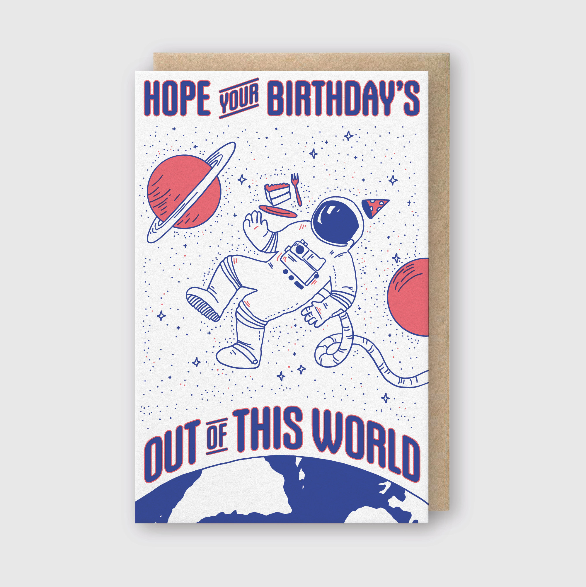 Out of this World Greeting Card