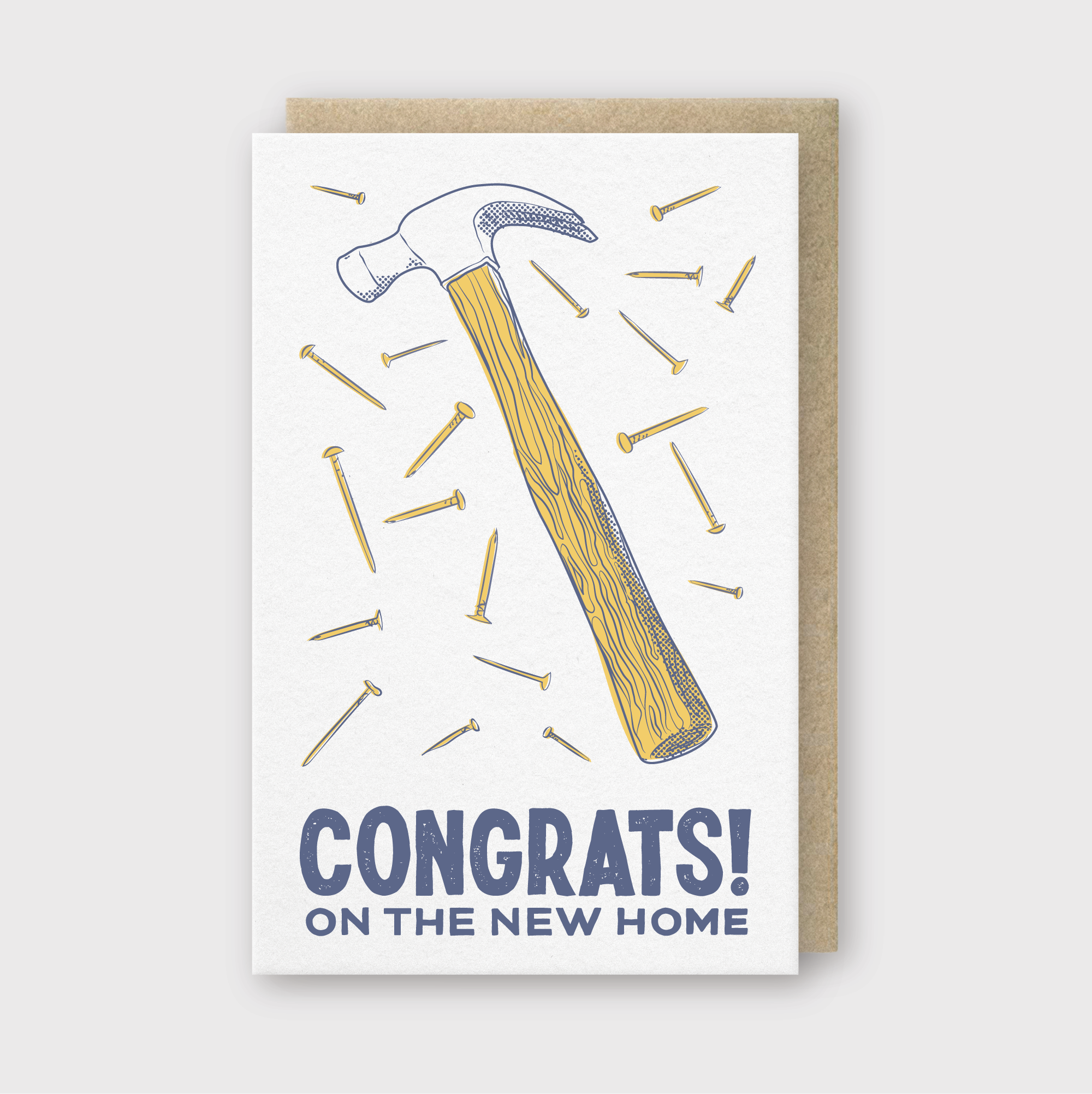 New Home Hammer Greeting Card