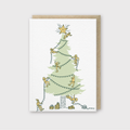 Tree Climbers Greeting Card