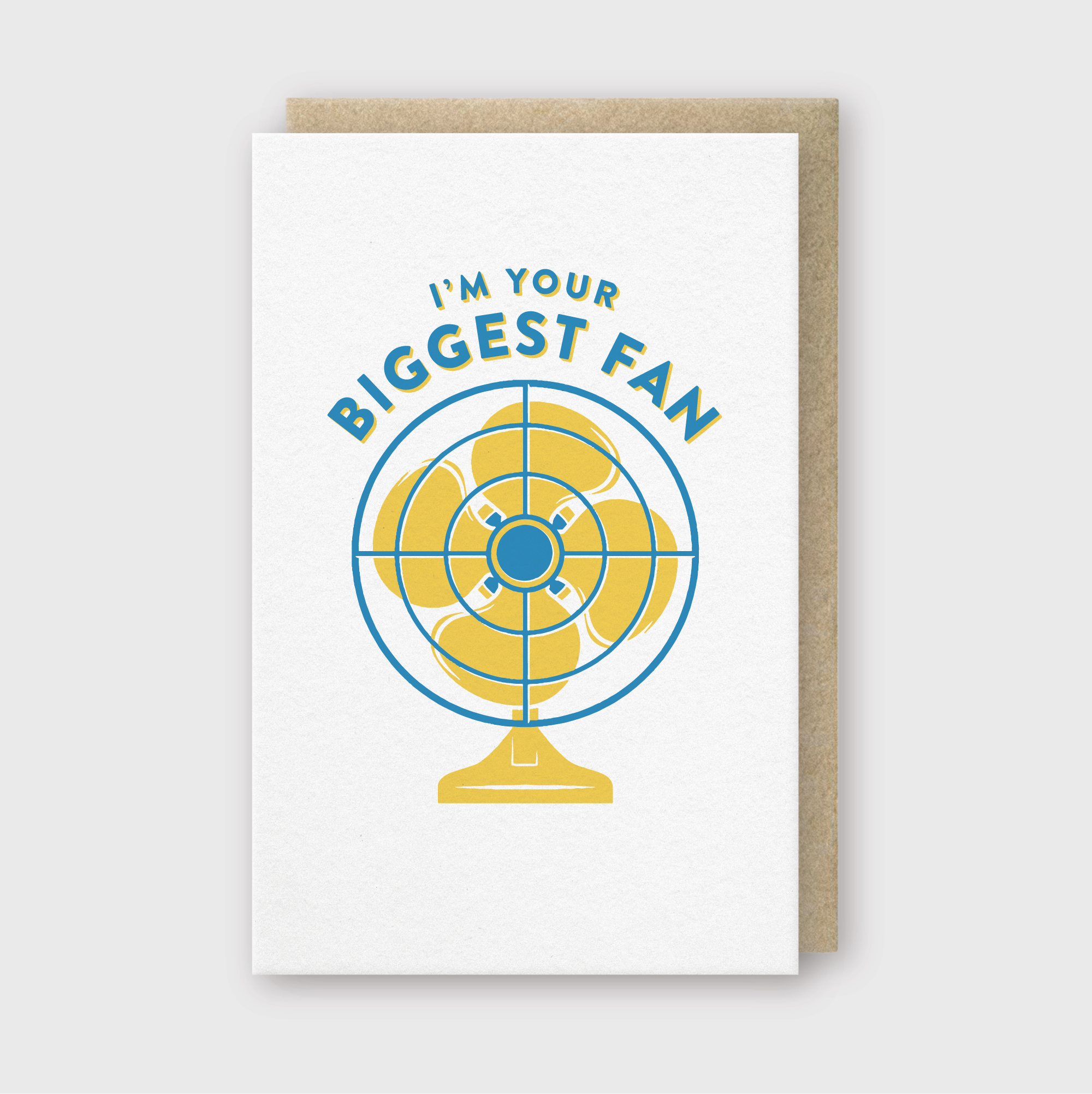 Biggest Fan Greeting Card