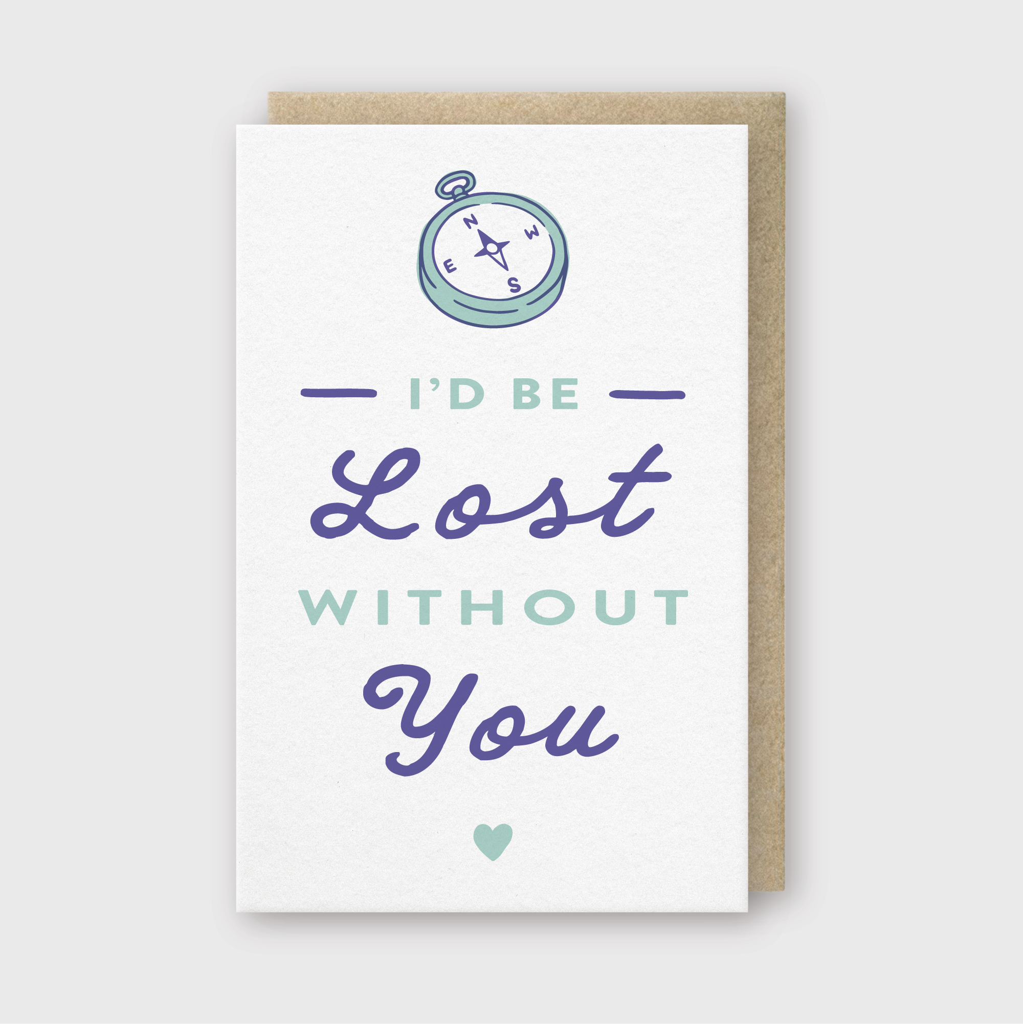 Lost Without You Card