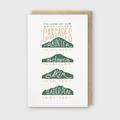 Peaks of the Cascade Greeting Card