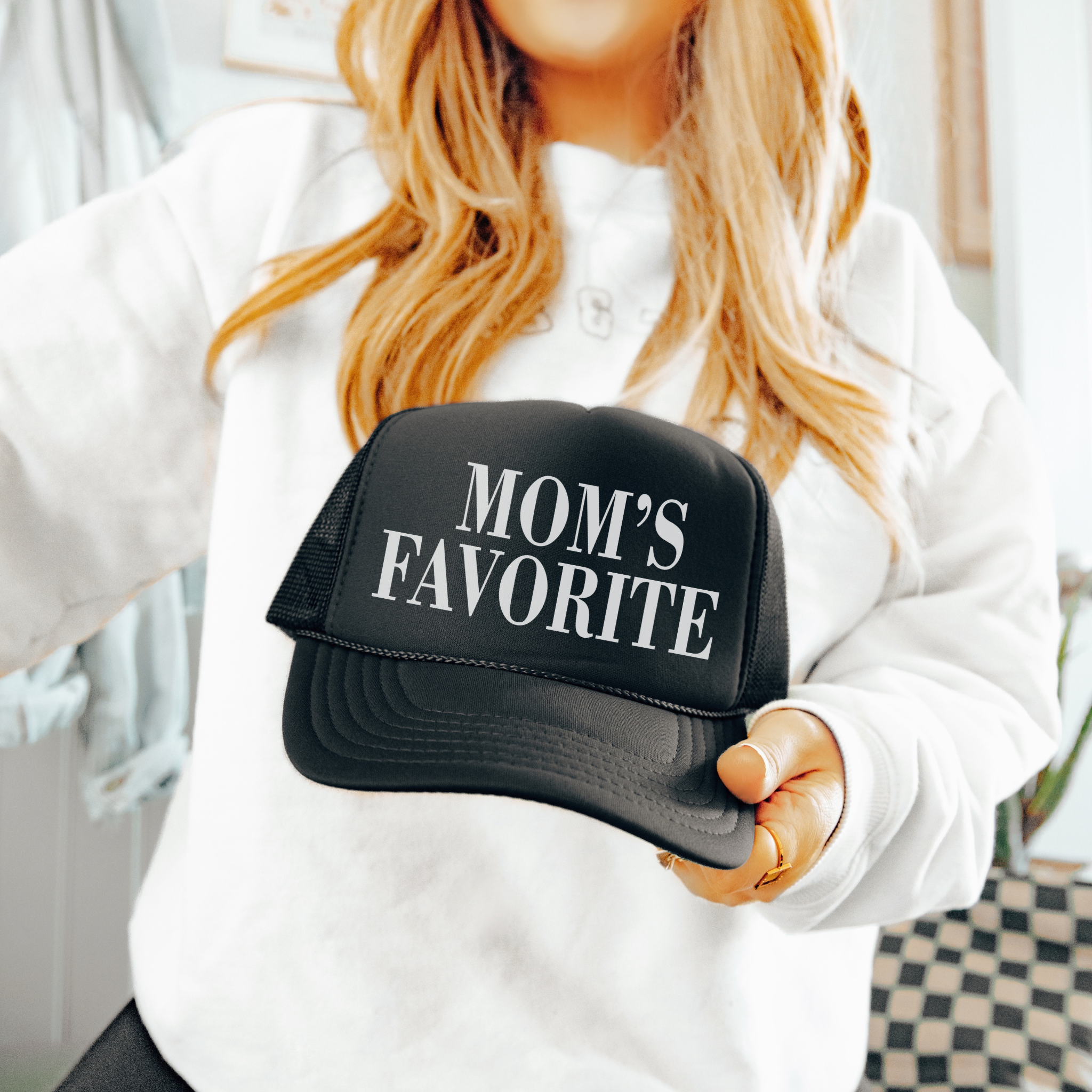 Mom's Favorite Trucker Hat