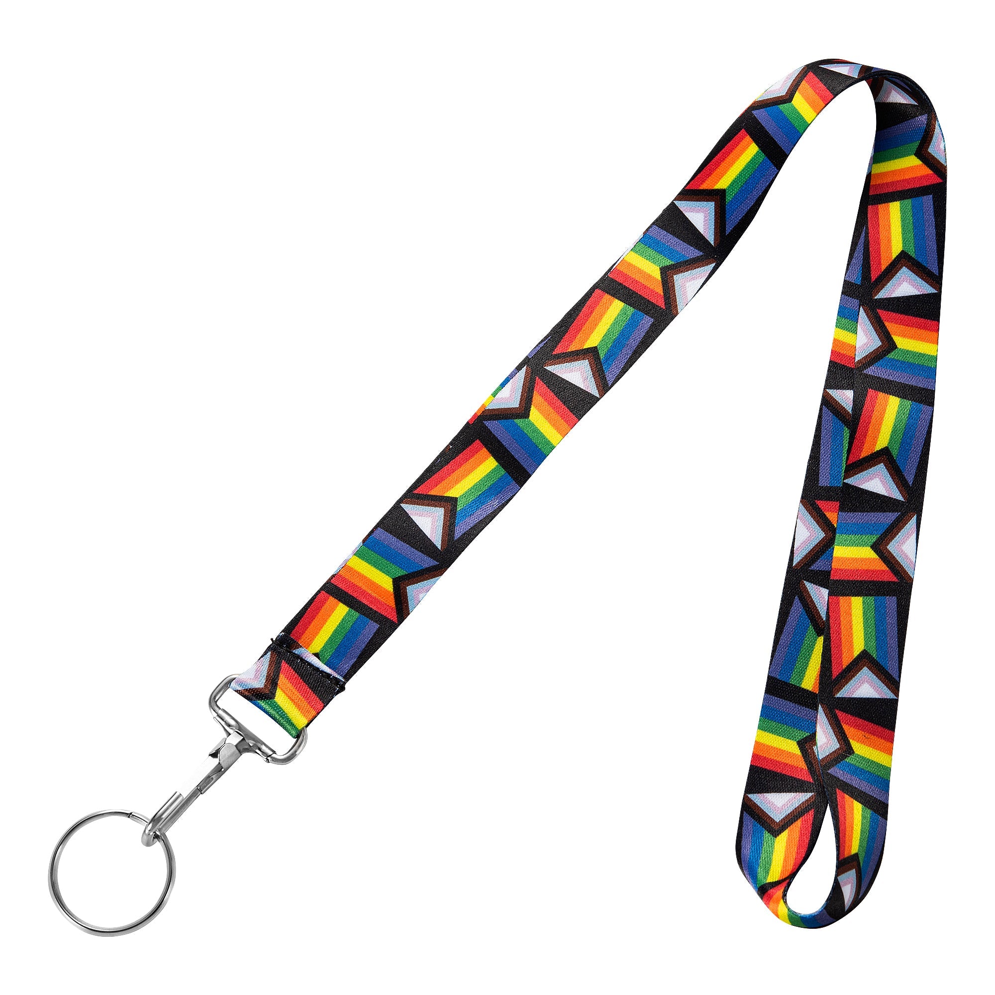 10 Pack Daniel Quasar Flag Lanyards