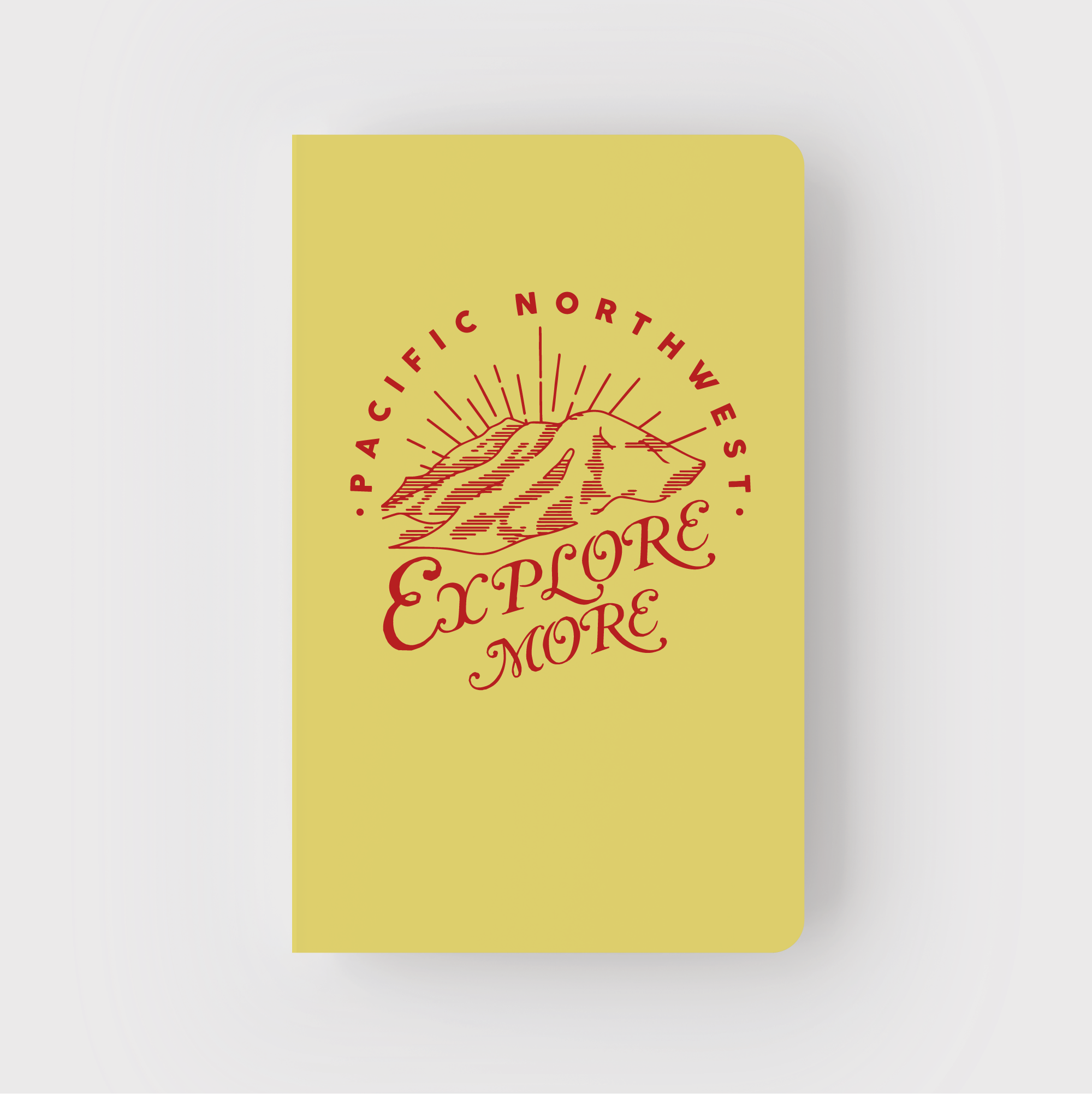 Explore More Letterpress Notebook