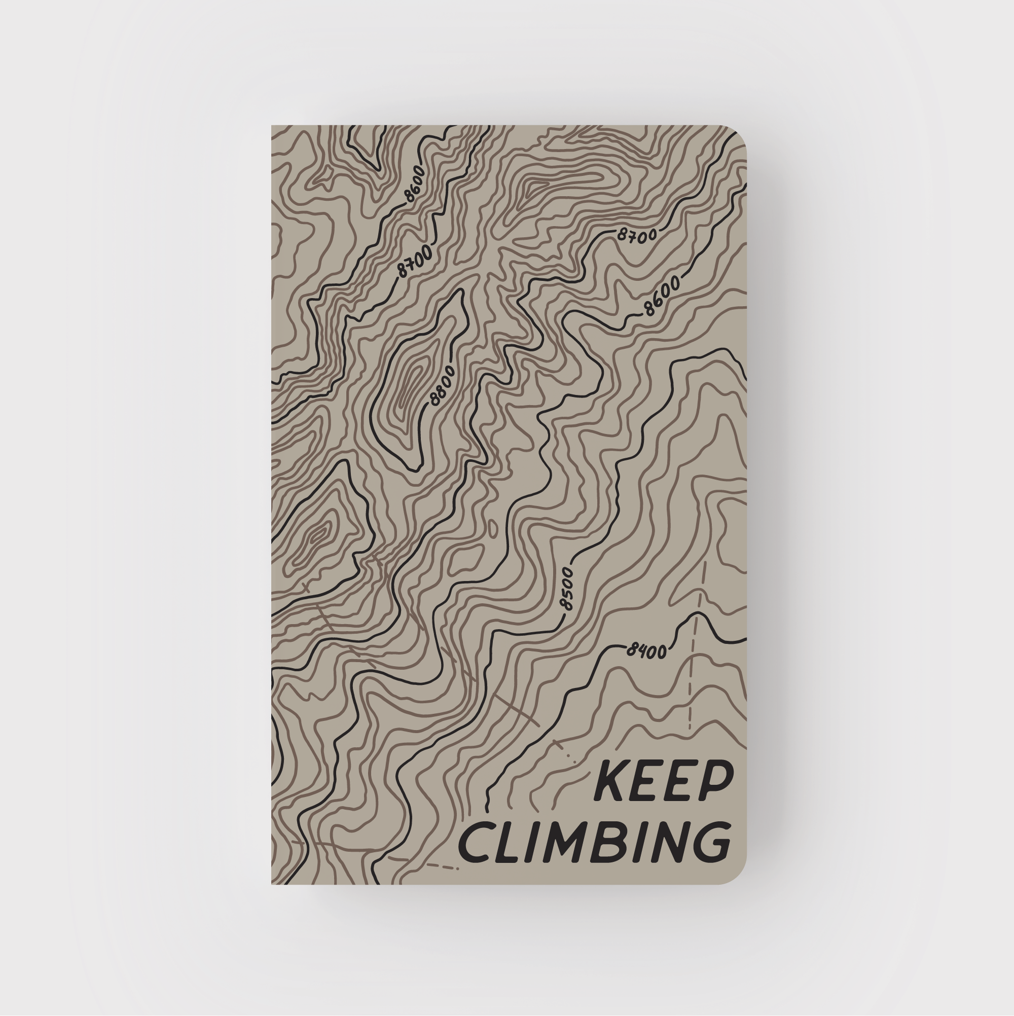 Keep Climbing Notebook