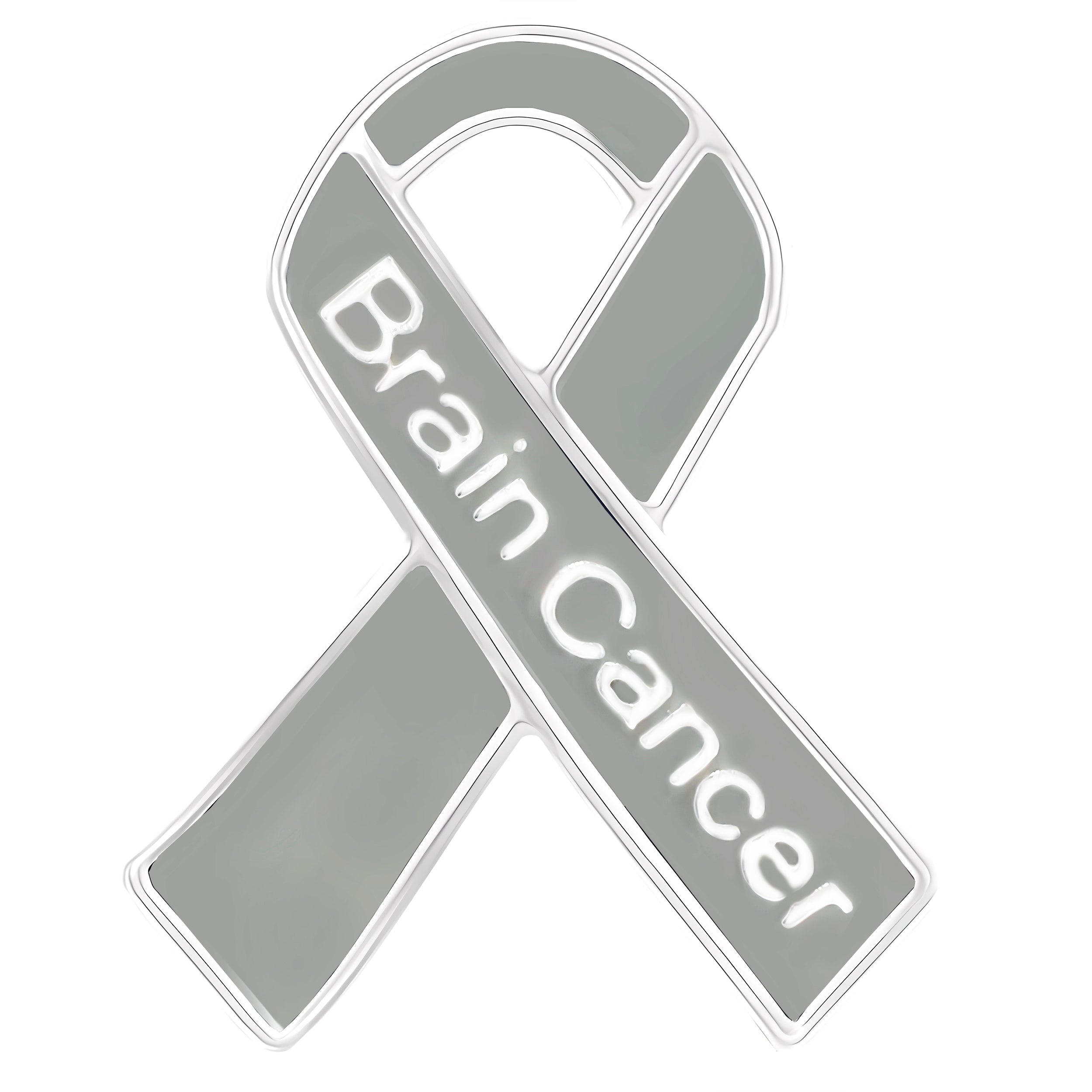 10 Pack Brain Cancer Awareness Ribbon Pins