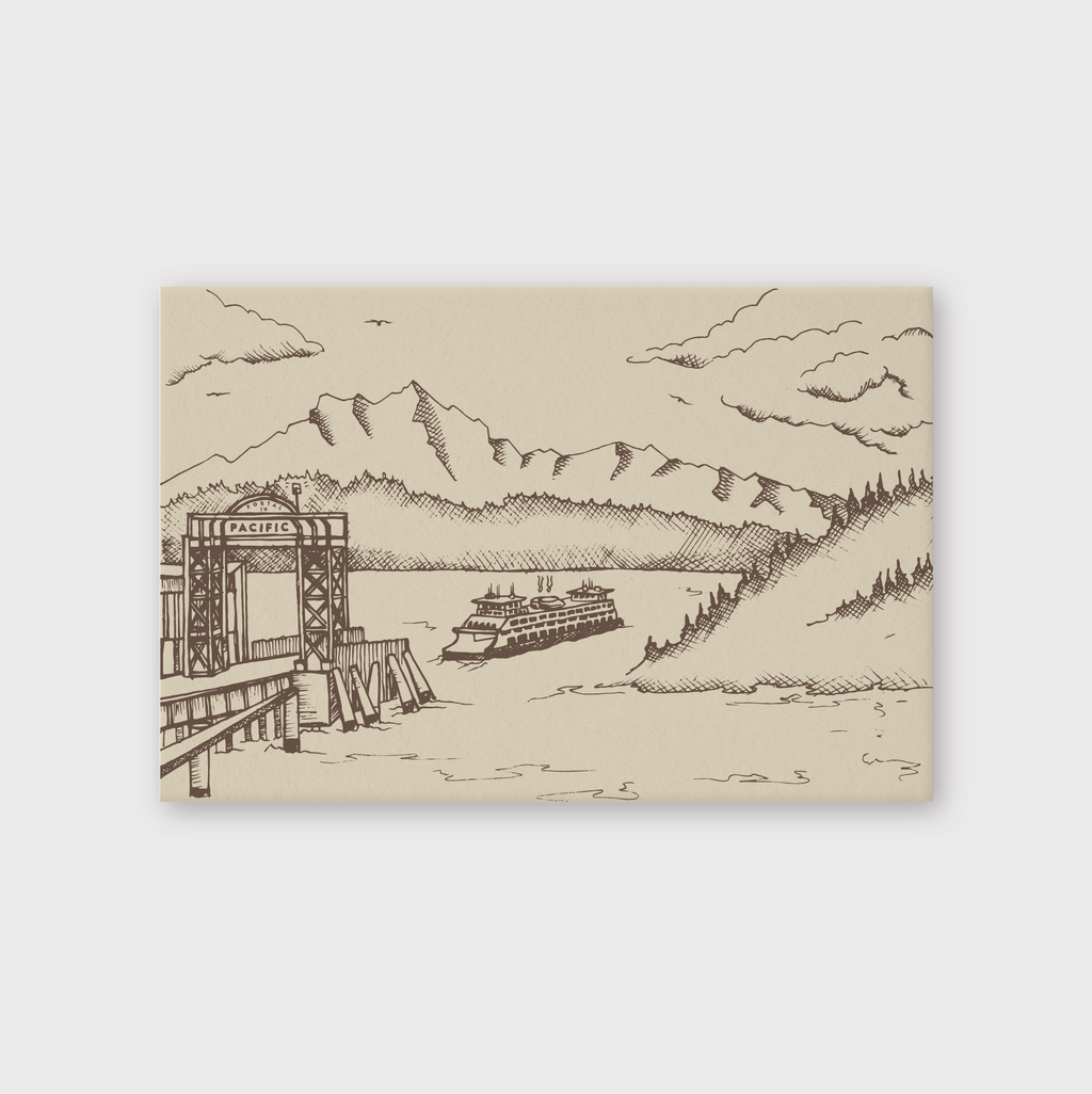 Portal to the Pacific Postcard