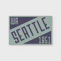 Seattle WA 1851 Postcard