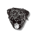 Rottweiler Dog Sticker