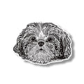 Shih Tzu Dog Sticker