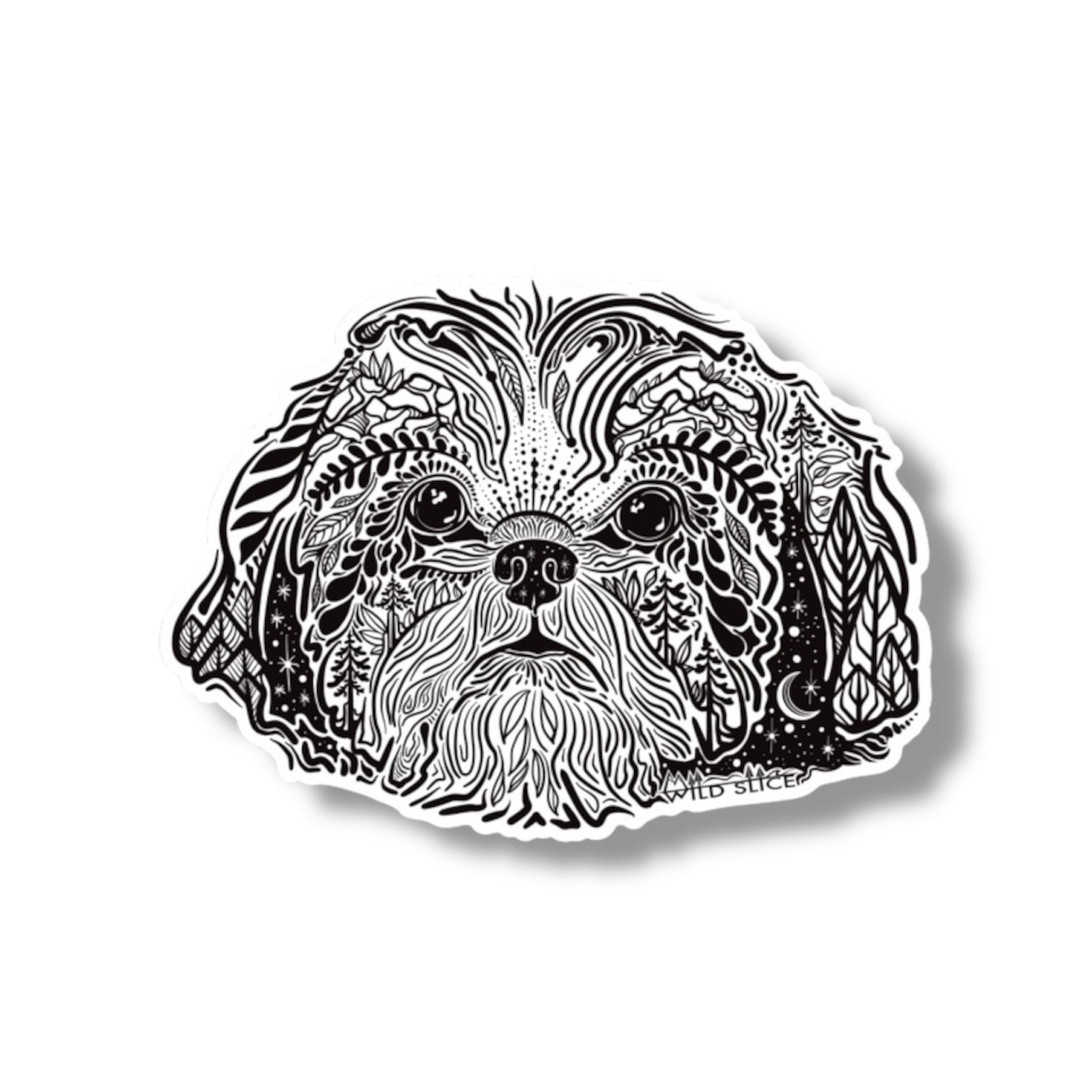 Shih Tzu Dog Sticker