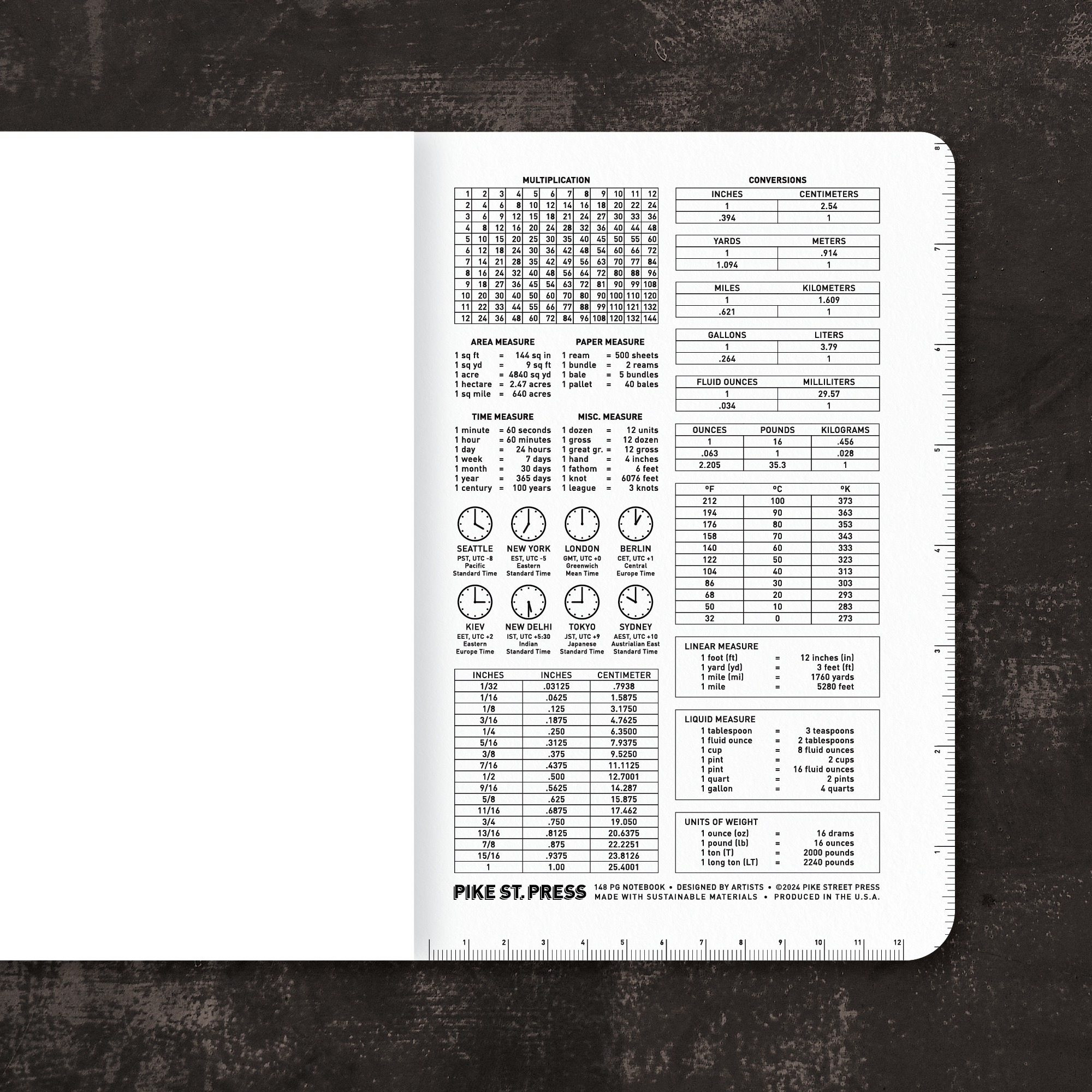 Vintage Mountain Notebook