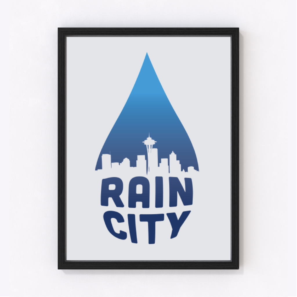 Rain City Art Print