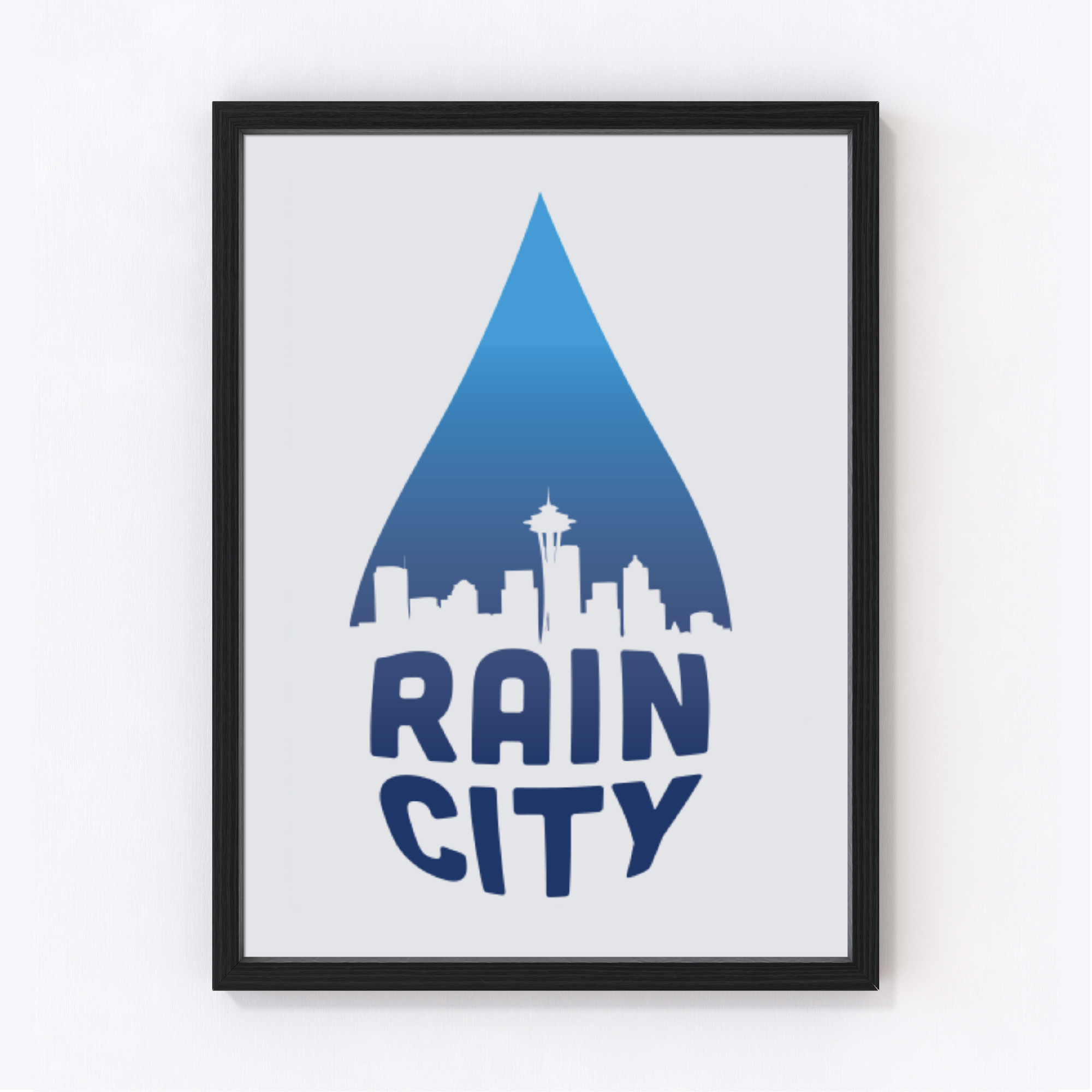 Rain City Art Print