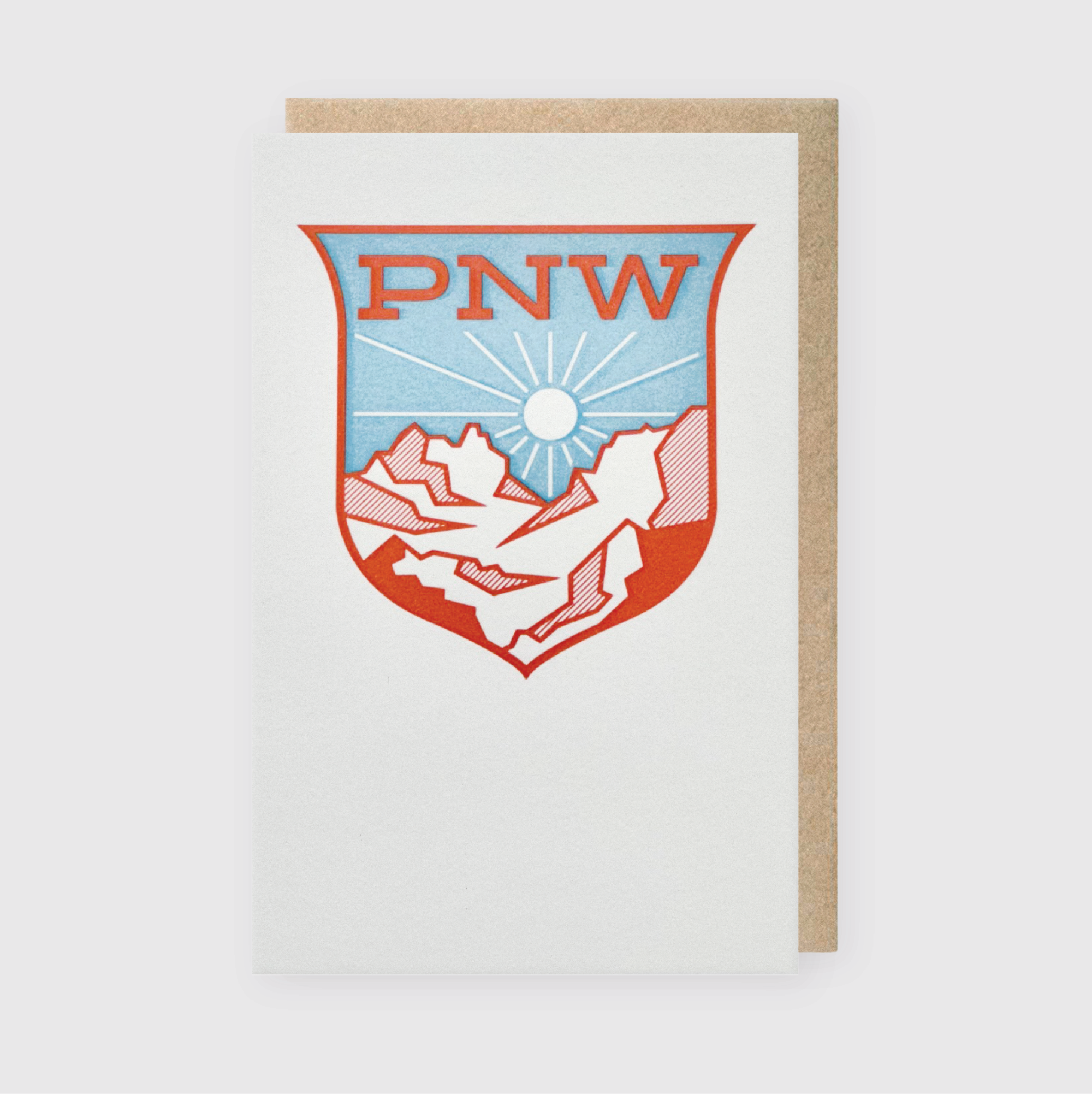 PNW Badge Greeting Card (*Ltd)