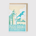 Puget Sound Washington Card (*Ltd)