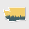 Washington State Trees Sticker