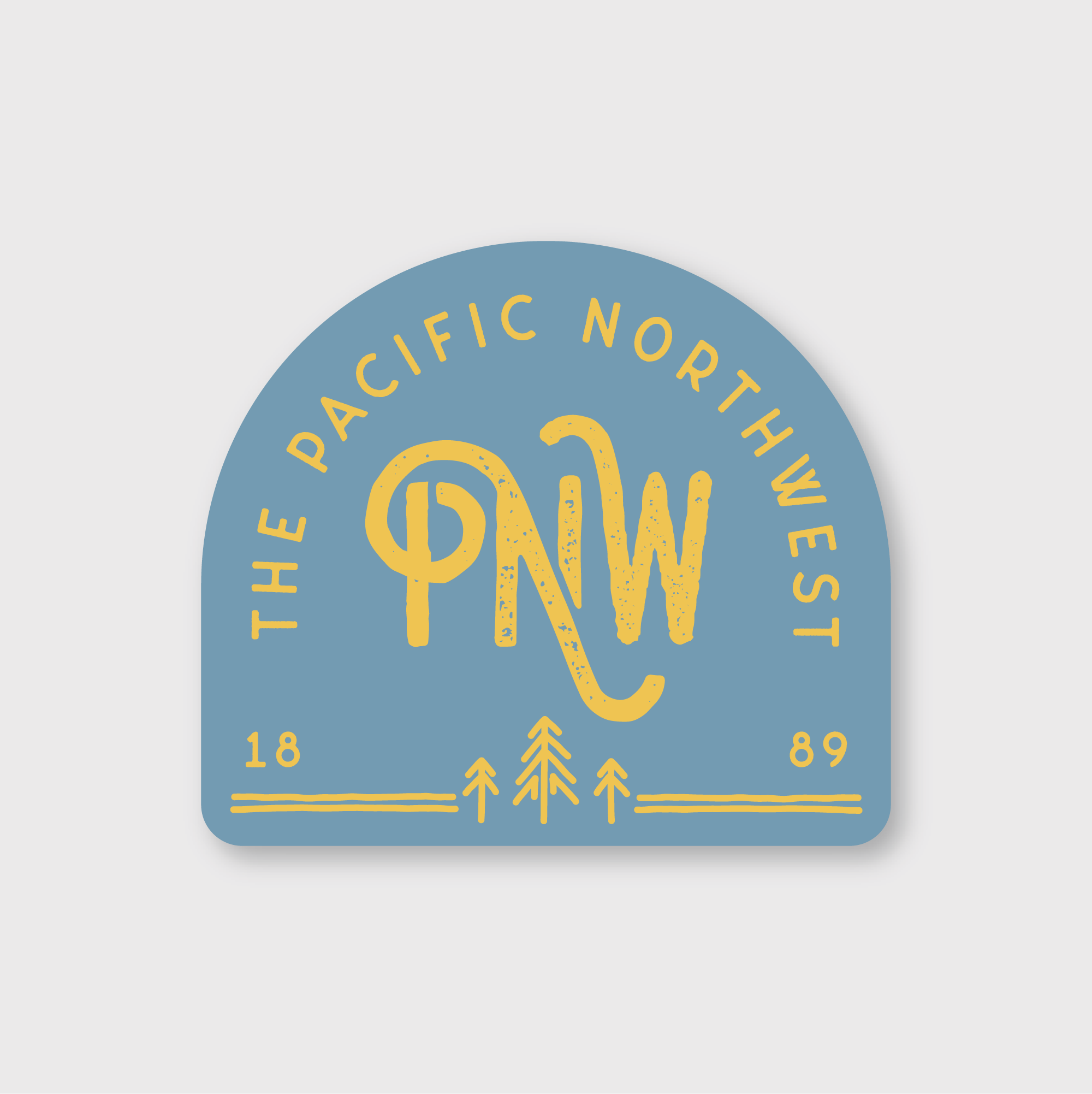 PNW 1889 Sticker
