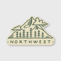 Northwest Mountain Sticker