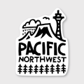 PNW Lino Sticker