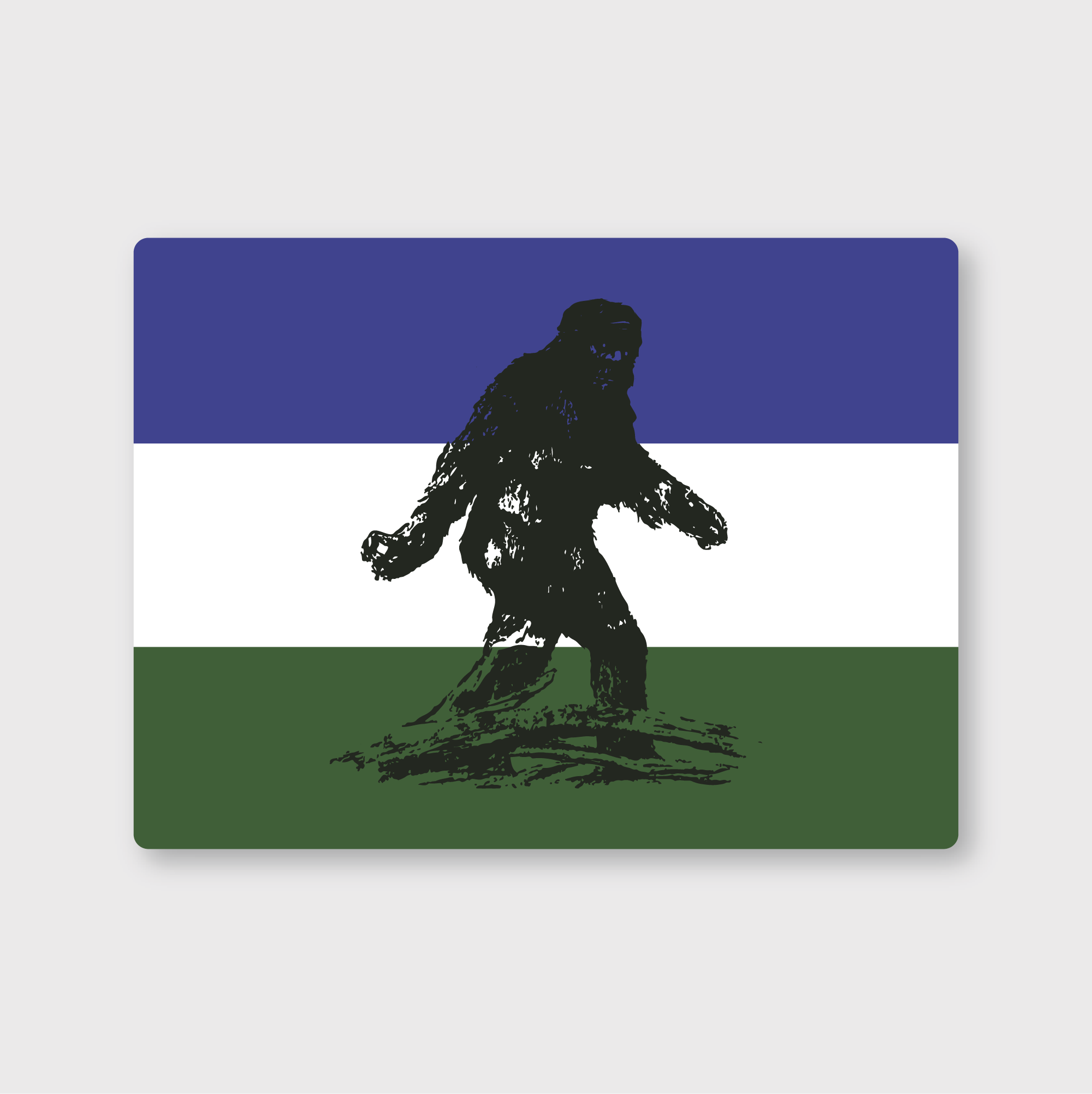 Cascadia Squatch Sticker