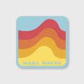 Make Waves Sticker