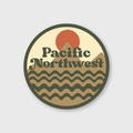 Earthy PNW Sticker