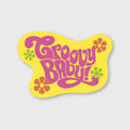Groovy Baby Sticker