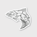 Geo Fish Sticker