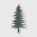 Green Pine Sticker