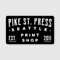 PSP Type Rectangle Sticker