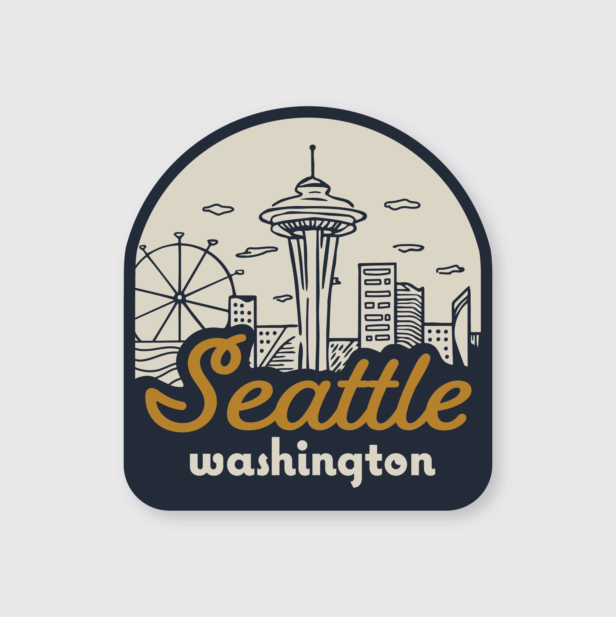 Seattle Skyway Sticker