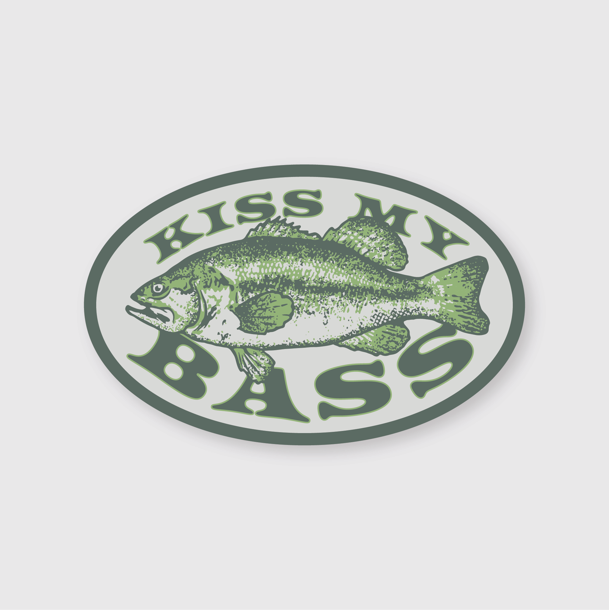 Kiss My Bass Sticker
