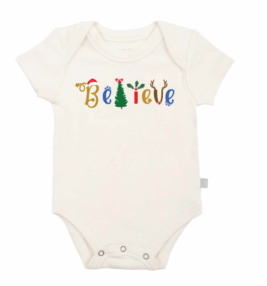 graphic bodysuit | believe