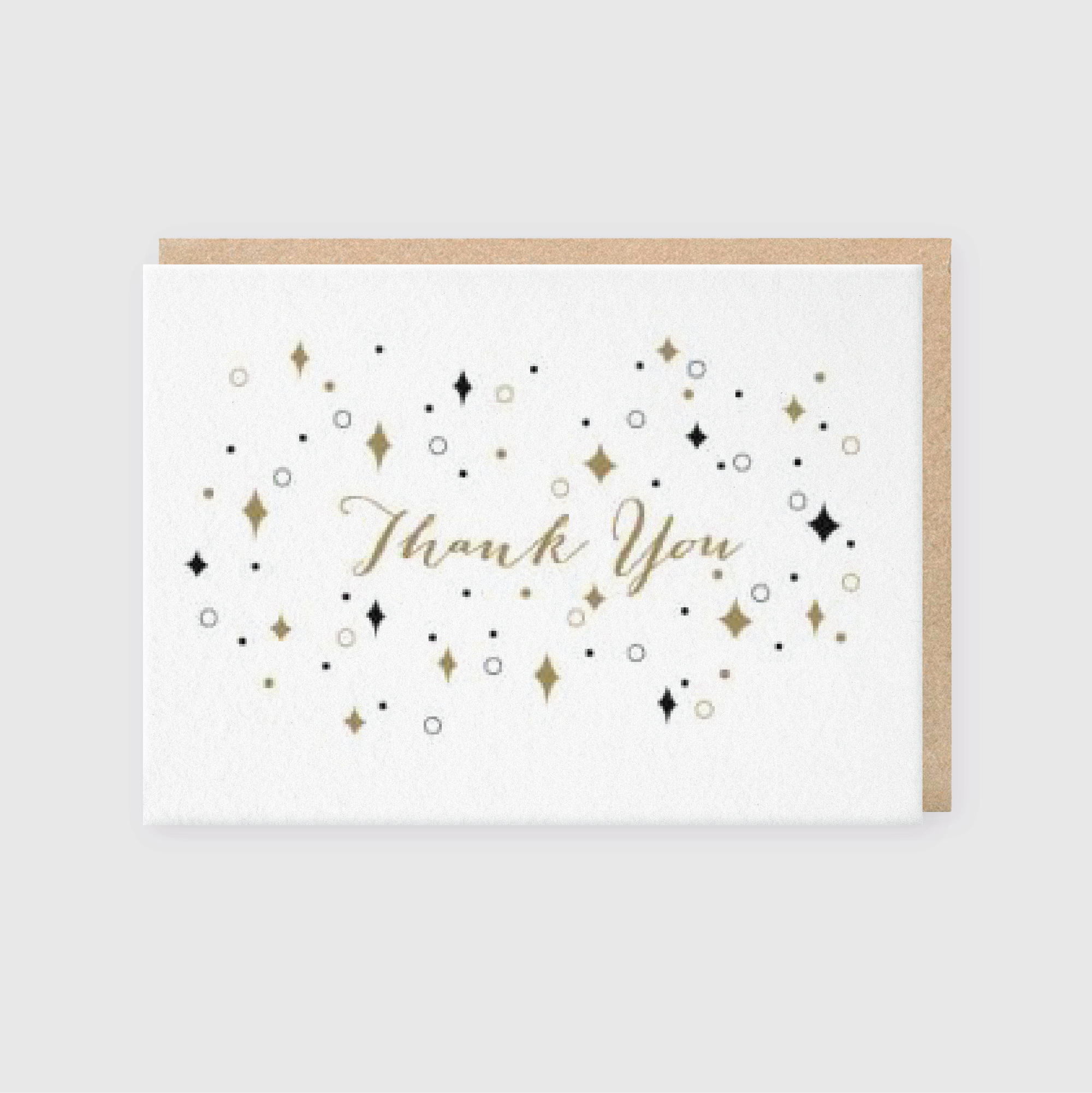 Thank You Sparkles Greeting Card (*Ltd)