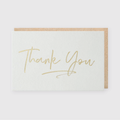 Thank You Foil Greeting Card (*Ltd)