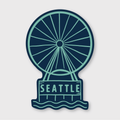 Seattle Ferris Wheel Sticker