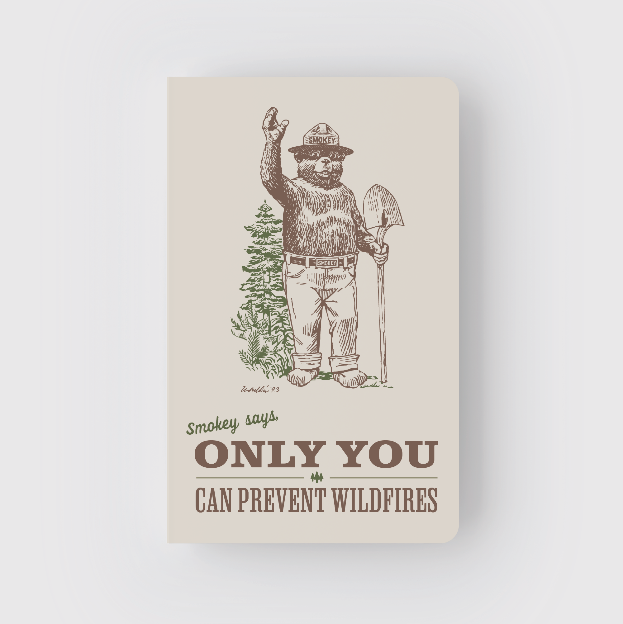 Smokey Bear Forest Notebook