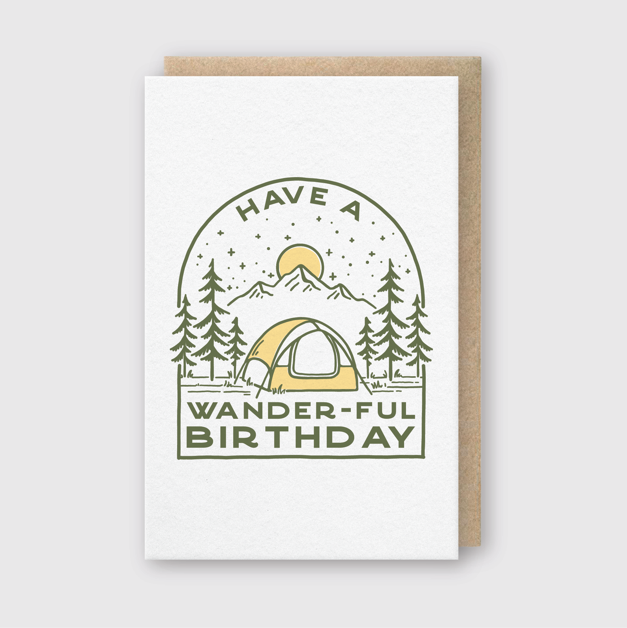 Wander-ful Birthday Greeting Card