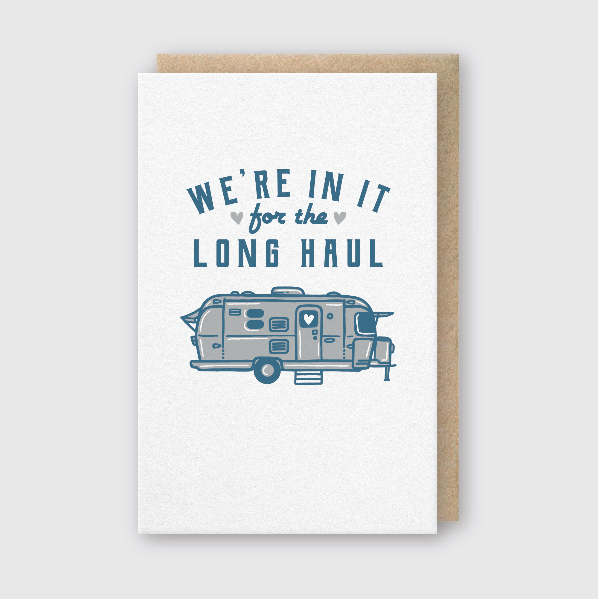 In It For The Long Haul Greeting Card