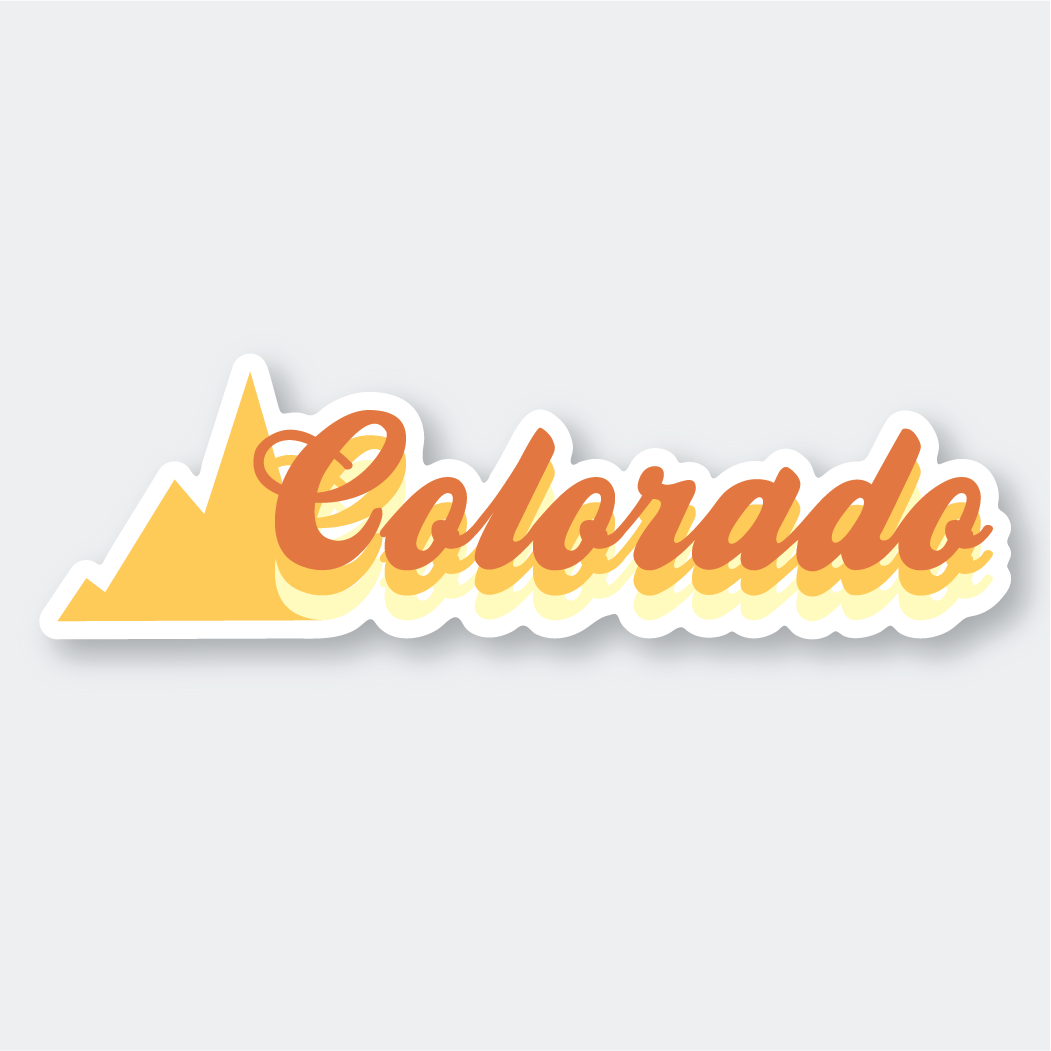 Colorado #4 Sticker