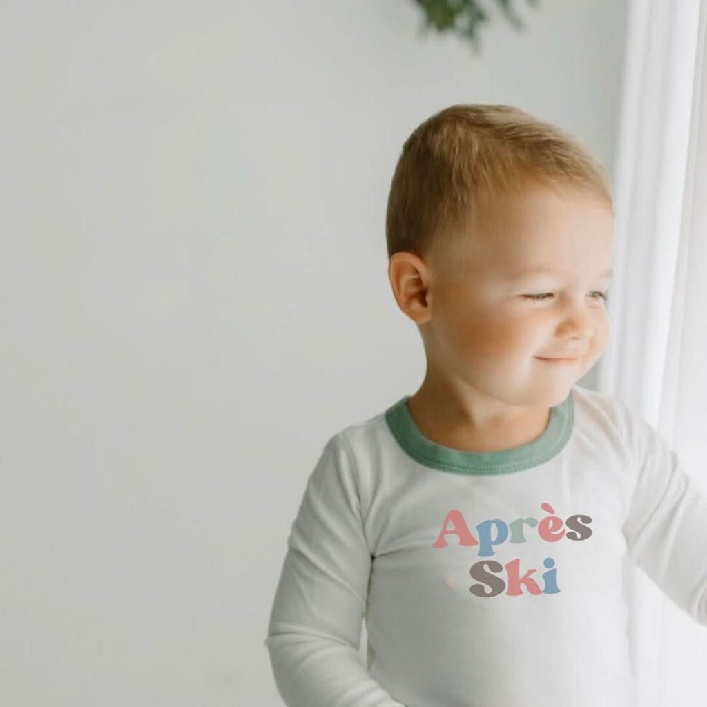 pajamas | apres ski green