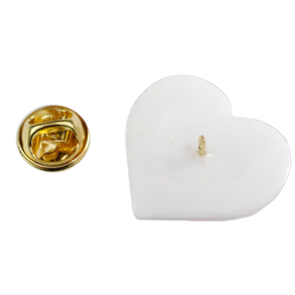 10 Pack Asexual Flag Heart Silicone Pins