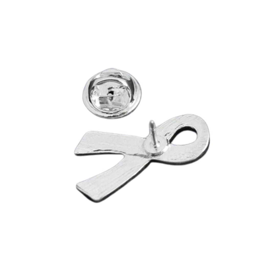 10 Pack Autism Awareness Ribbon Flat Pins