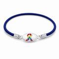 Autism Awareness Ribbon Stretch Bracelets