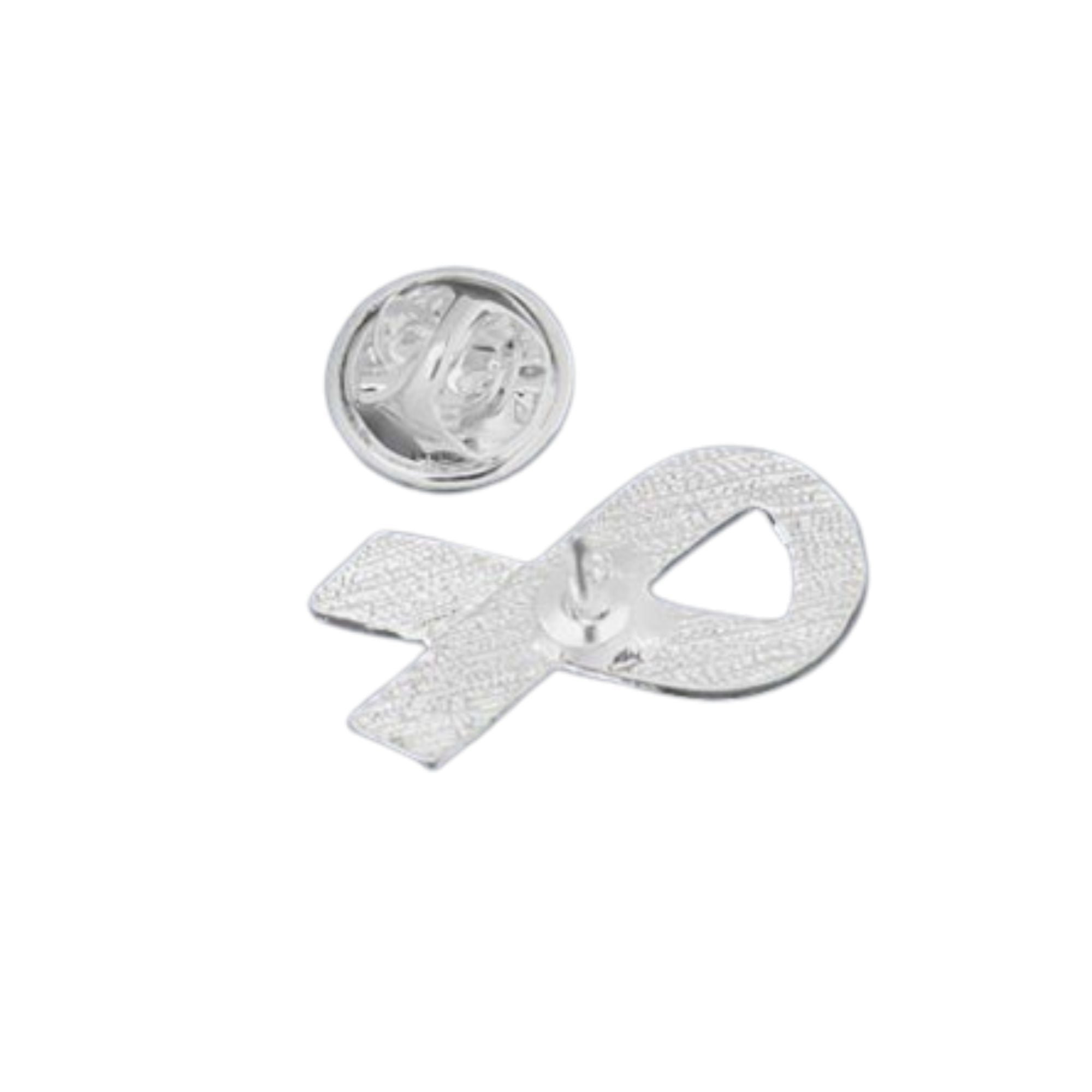 Autism Puzzle Ribbon with Heart Pins