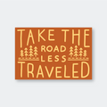 Road Less Traveled Sticker