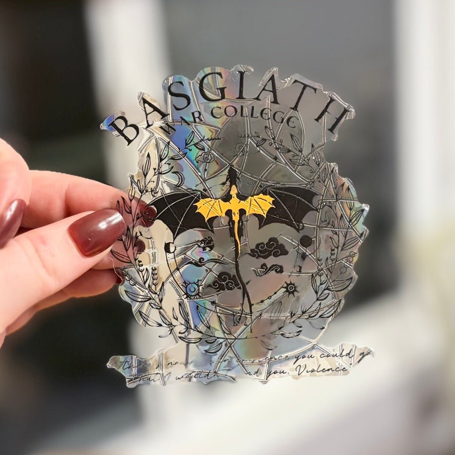 Basgiath War College Suncatcher Sticker